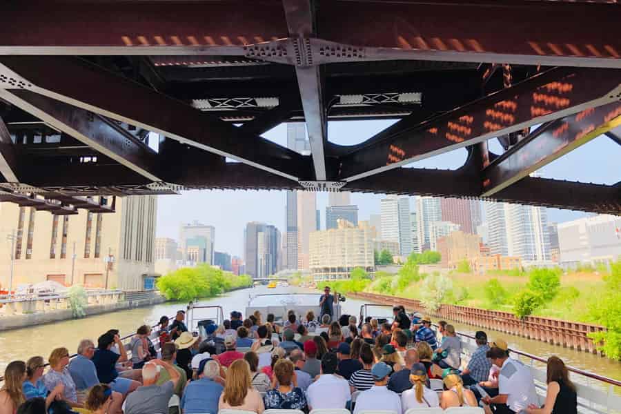 Chicago River: 90-minütige Architektur Bootstour. Foto: GetYourGuide