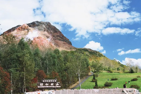 Sapporo: Hokkaido Jozankei Hoheikyo Toya Autumn Leaves Trip Premium Pick‑up Small‑Group Tour