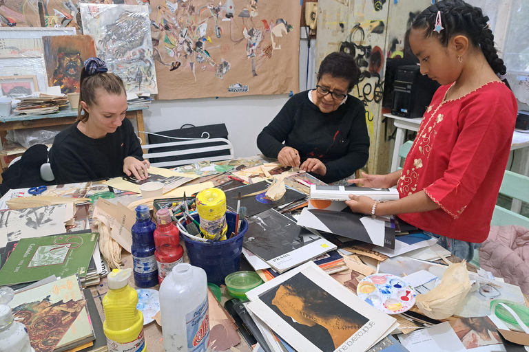 Downtown Oaxaca: Collage Workshop – The Phenomenology of Collage