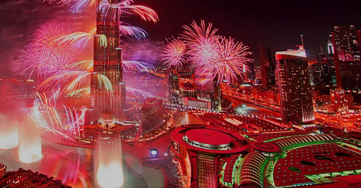 Dubai New Year's Eve Cruise w/ Fireworks and Buffet Dinner GetYourGuide