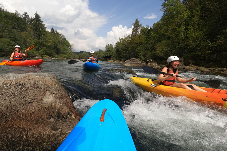 Bled: Canyoning & Kayaking Combo with Free Photos & Videos