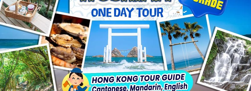 Circuit panoramique d'Itoshima | Forêt de Totoro, cascades et points de vue sur l'océan