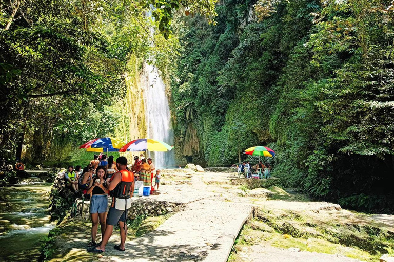 Cebu: Mantayupan Falls, Hermit&#039;s Cove och Bojo River Eco TourPrivat tur 1-4 deltagare