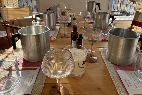 Marseille: Candle Making Workshop, Sip & Connect Create a Marseille Candle, Sip Local Apéritif & Connect