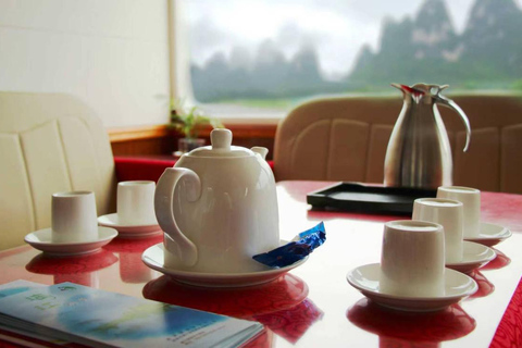 From Guilin: Li River Cruise to Yangshuo with Hotel Transfer 3-Star Cruise Ticket + One Way Guilin Hotel Pick-Up