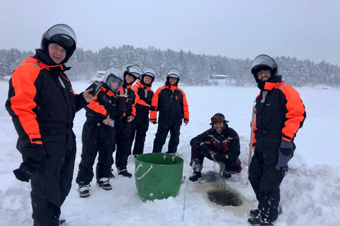 Helsinki: Snowmobile Tour with Lunch and Transfers