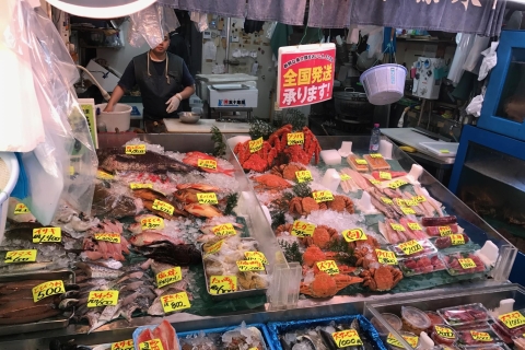 Wycieczka kulinarna po starym targu rybnym w Tokio - targ rybny Tsukiji