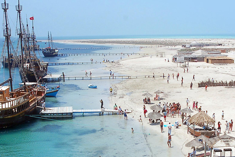 Djerba Pirate Ship tour to the Flamingo island
