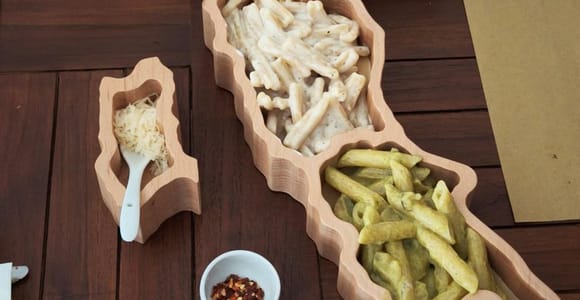Lecce: Pasta Tasting on a Patented Italy-Shaped Board