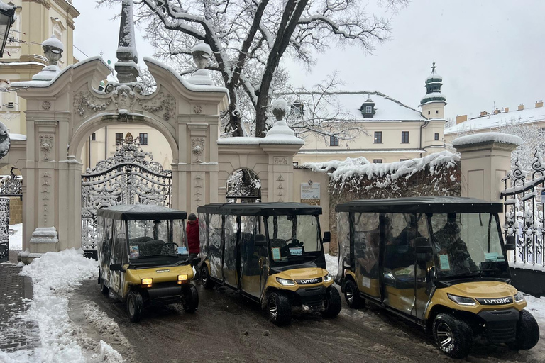 Krakow: Guided City Tour by Golf Buggy with Hotel Pickup