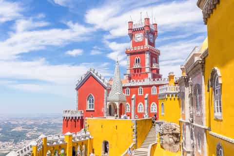 Lisboa: Tour Sintra, Palácio da Pena, Cabo da Roca e Cascais