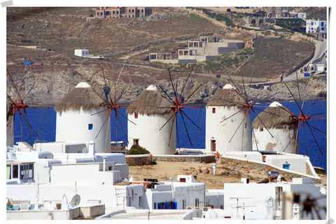 Mykonos: Mykonos stad Privat tur till fots