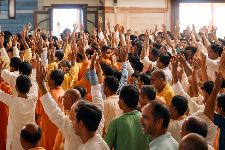 Delhi: ISKCON Temple Guided Tour with Hotel Pickup