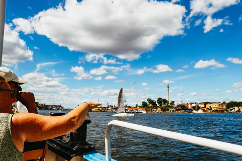 Stockholm : Croisière touristique dans l&#039;archipel de la ville avec guideCroisière de 1,5 heure dans l&#039;archipel