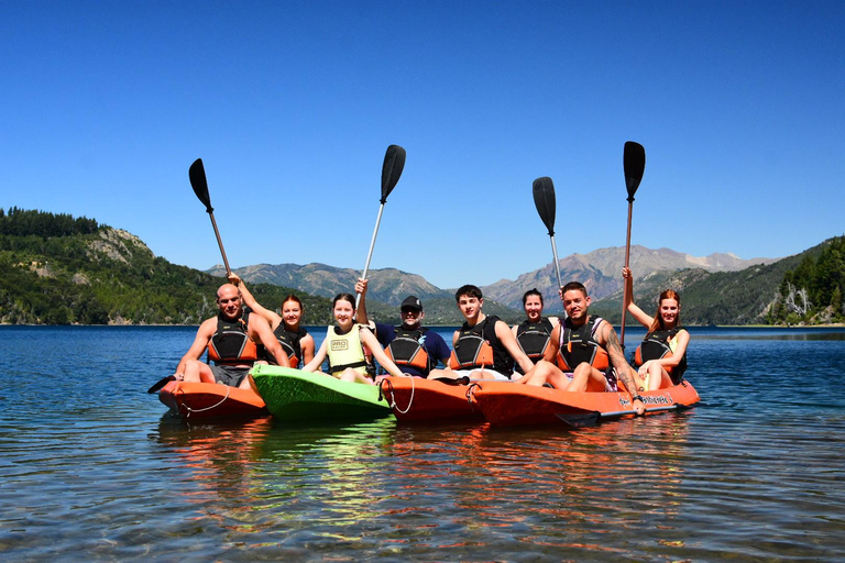 Double kayak adventure on Lake Moreno – Bariloche
