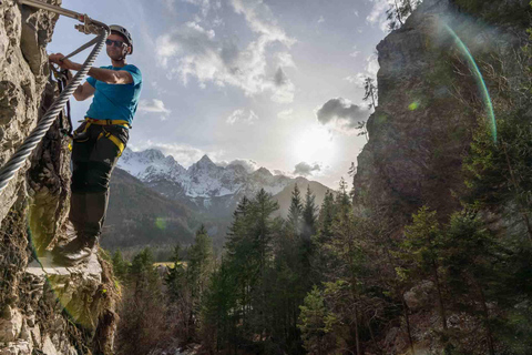 Bled: Hvadnik Gorge Via Ferrata Tour with Wire Bridges