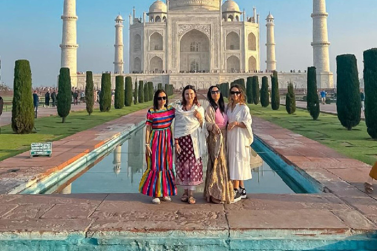 Agra: Tour privato del Taj Mahal e del Forte di Agra con trasferimenti