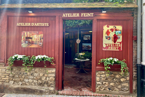 Visita privata con guida dal vivo di Mont Saint-Michel e Honfleur in MercedesPrivato Mont Saint-Michel, Honfleur da Parigi in Mercedes