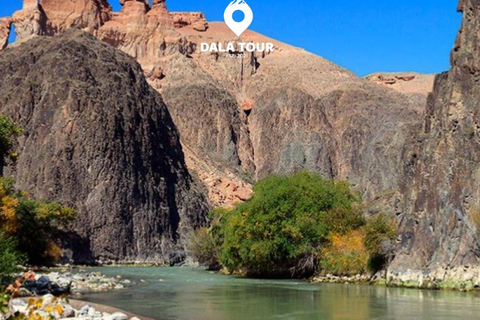 From Almaty: 2-Day Lakes and Canyons Guided Tour with Meals