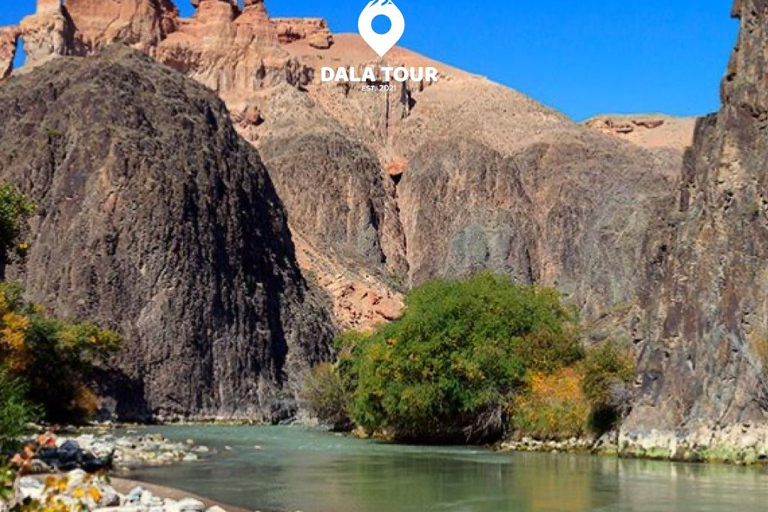 From Almaty: 2-Day Lakes and Canyons Guided Tour with Meals