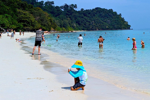 From Koh Lanta: Koh Haa & Koh Rok Snorkel Tour by Speedboat