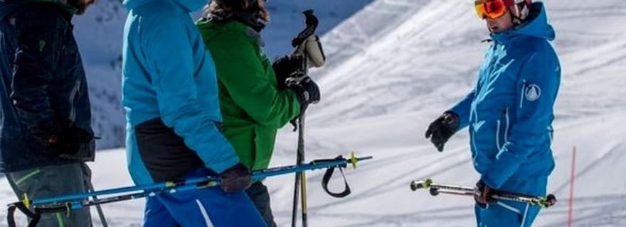 Courchevel : leçon de ski d'une journée et réservation après-ski