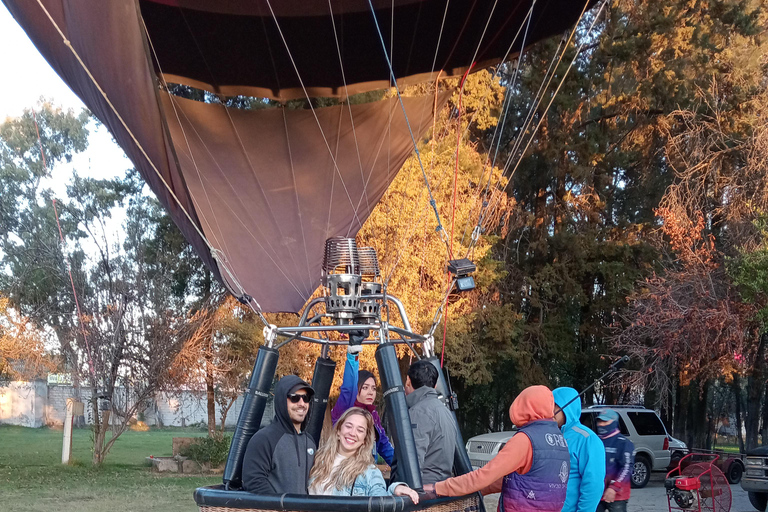 Teotihuacan Full Day: Balloon flight+ Pyramids and Guadalupe Church Tour