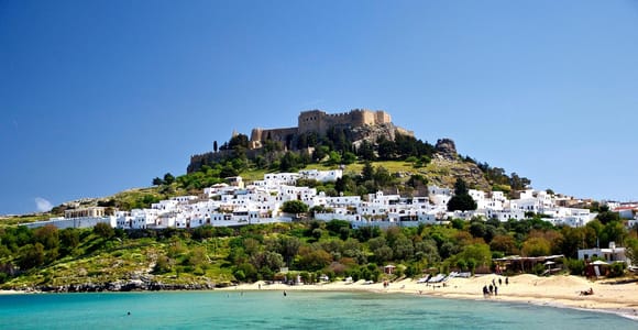 Rhodes: Lindos, Seven Springs and Lindos Viewpoint Tour