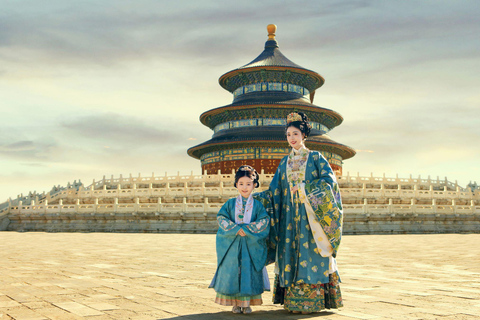 Beijing: Ming Dynasty Costume Experience Families or Couples 3 person - Ming Dynasty Chinese costume experience