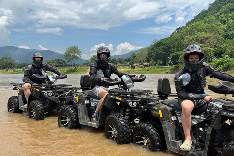 清迈：粘粘瀑布、全地形车和滑索一日旅行清迈：黏黏瀑布、全地形车和滑索一日旅行