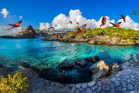 Entrance to Xcaret Adventure Park