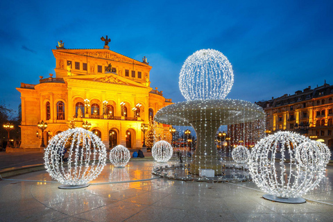 L&#039;atmosphère magique de Noël à Francfort - visite pied