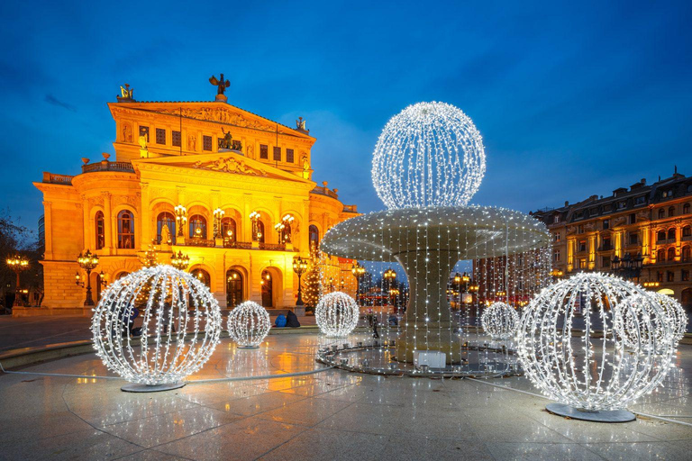 L&#039;atmosphère magique de Noël à Francfort - visite pied