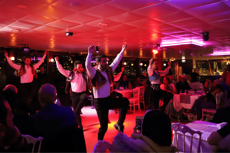 Istanbul: New Year's Eve Bosphorus Cruise with Dinner & Show Standard Menu with Unlimited Soft Drinks - Meeting Point