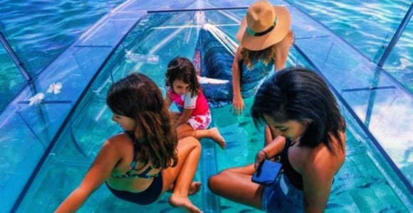 Zakynthos: Glear Boat Swimming Tour with Turtle Spotting