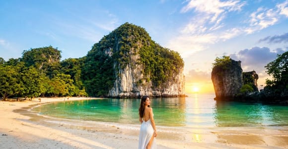 Krabi: Hong Islands Day Tour by Premium Longtail Boat