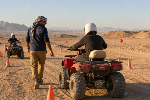 Makadi Bay: Quad Bike Driving Academy & Desert Skills Course