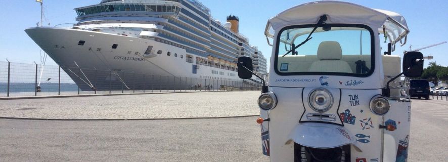 Lisboa: Excursão Guiada de Tuk-Tuk de 2 Horas