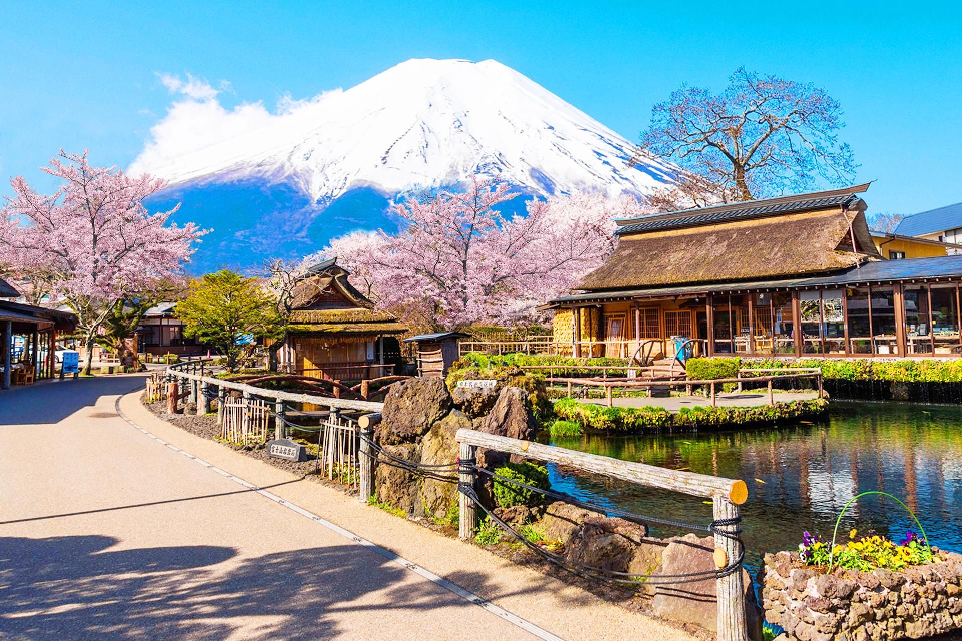 Tokio: Fuji, Saiko, Kawaguchi-See, Oshino Hakkai