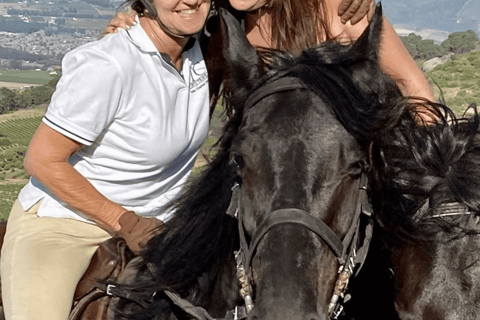 Franschhoek: Ganztagestour mit Reiten und Weinverkostung