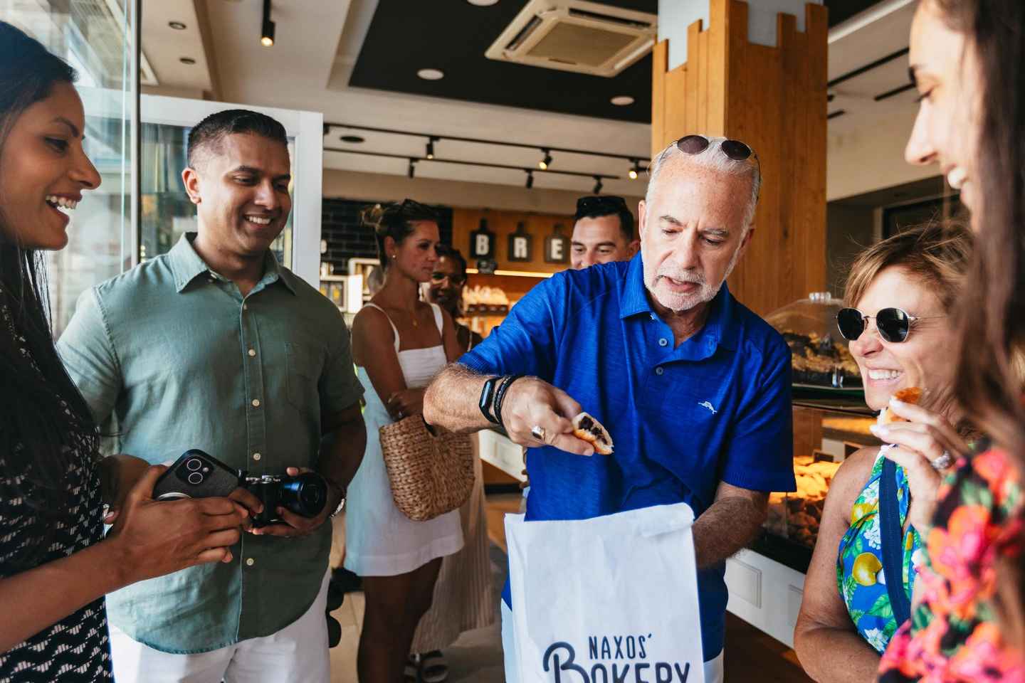 Naxos: Naxos Town Food Tour with Tastings and Wine