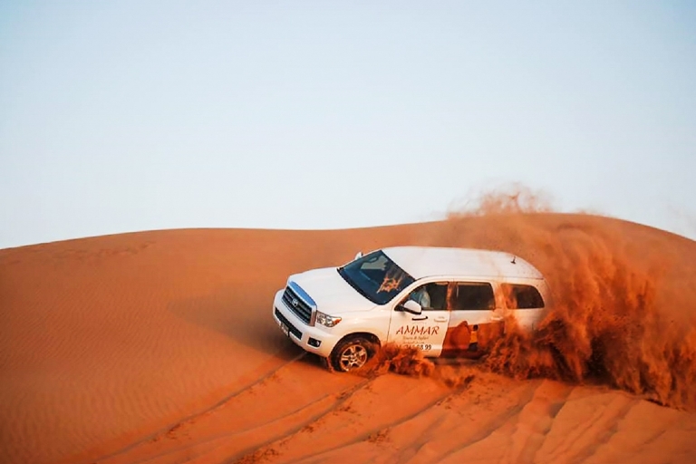 Dubai: Red Dune Safari, Camel Riding, Sandboarding & BBQ Private Red Dunes with BBQ Dinner (7-Hours)