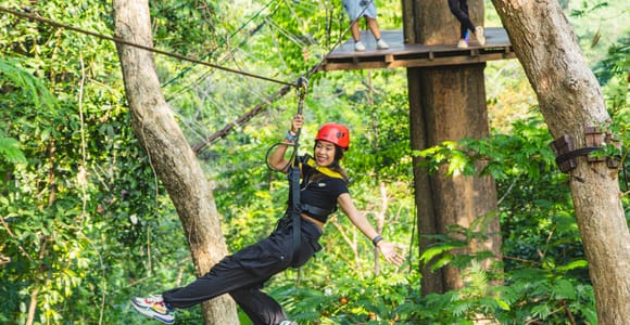 Phuket: Hanuman World Zip Line Adventure