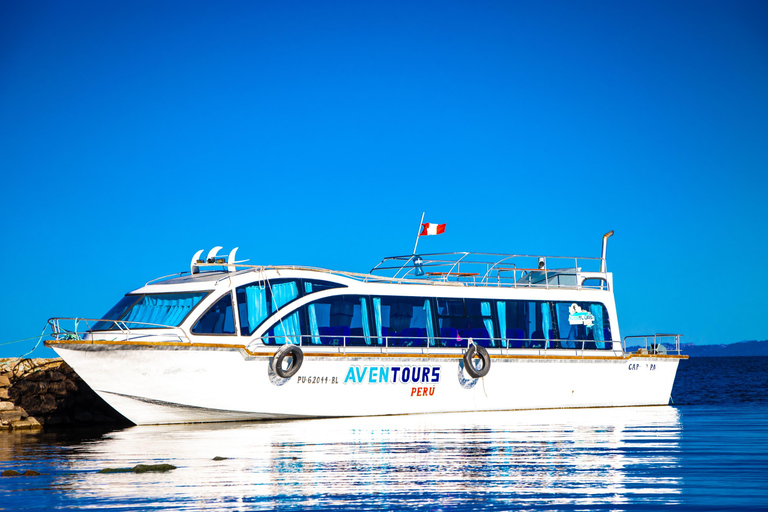 Puno : excursion d&#039;une demi-journée à l&#039;île flottante d&#039;Uros + réalité virtuelleExcursion d&#039;une demi-journée à l&#039;île flottante d&#039;Uros + réalité virtuelle