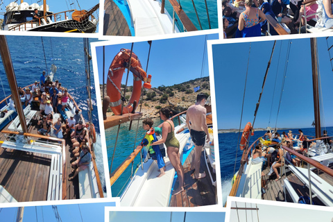 Naxos: Rina Cave & Koufonisia Full-Day Cruise with BBQ