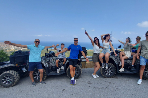 Creta: Excursión en Quad Safari todoterreno con traslados al hotel