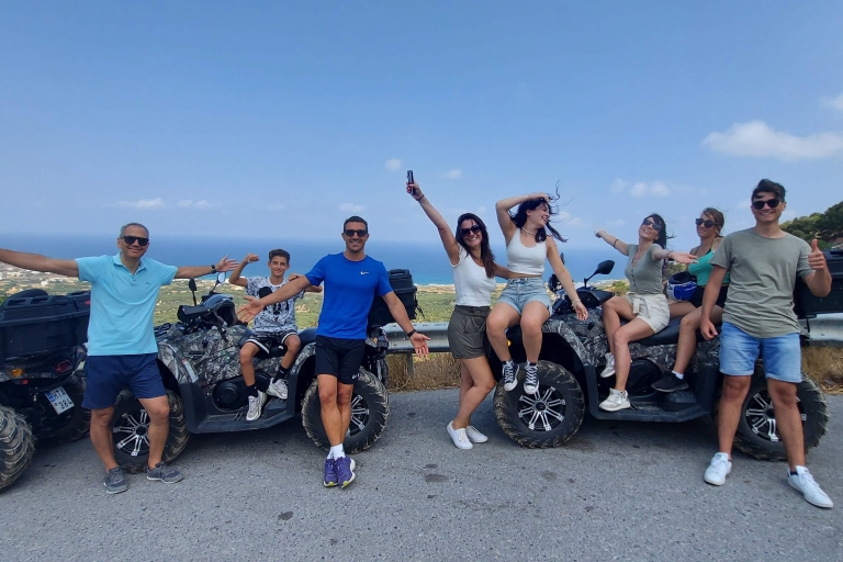 Kreta: Off-Road Quad Safari Tour z transferami hotelowymi