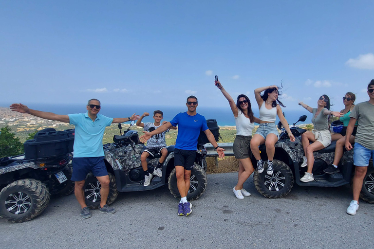 Crete: Off-Road Quad Safari Tour with Hotel Transfers