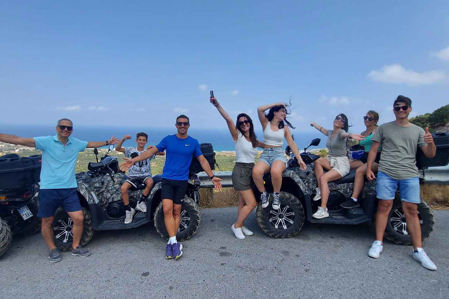 크레타: 호텔 픽업 포함 쿼드 사파리