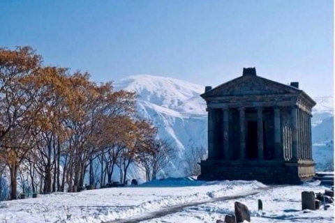 Zimowa prywatna jednodniowa wycieczka do świątyni Garni, Geghard i nad jezioro Sewan